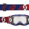 OCULOS SCOTT PROSPECT WFS - VERMELHO / AZUL - LENTE CLARA  OCULOS SCOTT PROSPECT WFS - VERMELHO / AZUL - LENTE CLARA